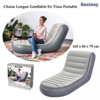 Chaise Longue Gonflable En Tissu Portable - Bestway