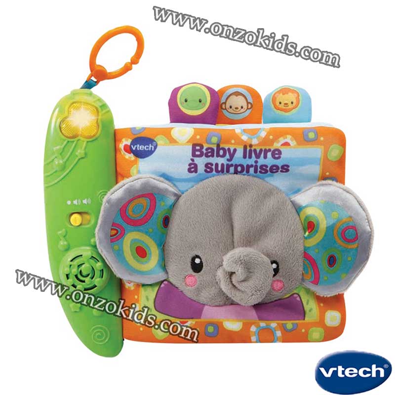 Baby livre à surprises - Livre interactif bébé - VTech
