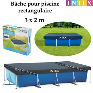 Bâche pour piscine rectangulaire 3 x 2 m - Intex