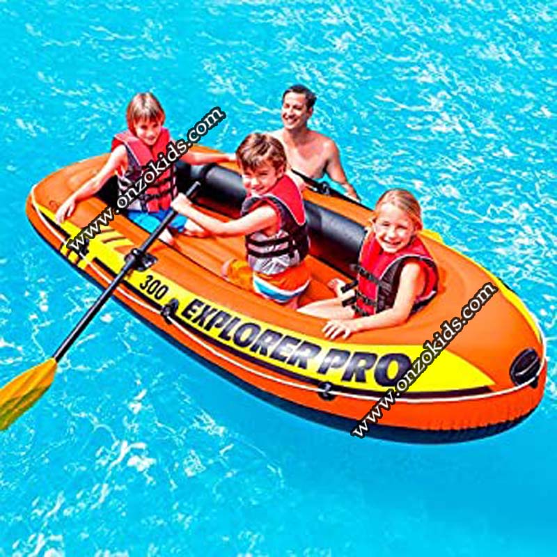 Bateau Gonflable Set Explorer 300 Pro - Intex