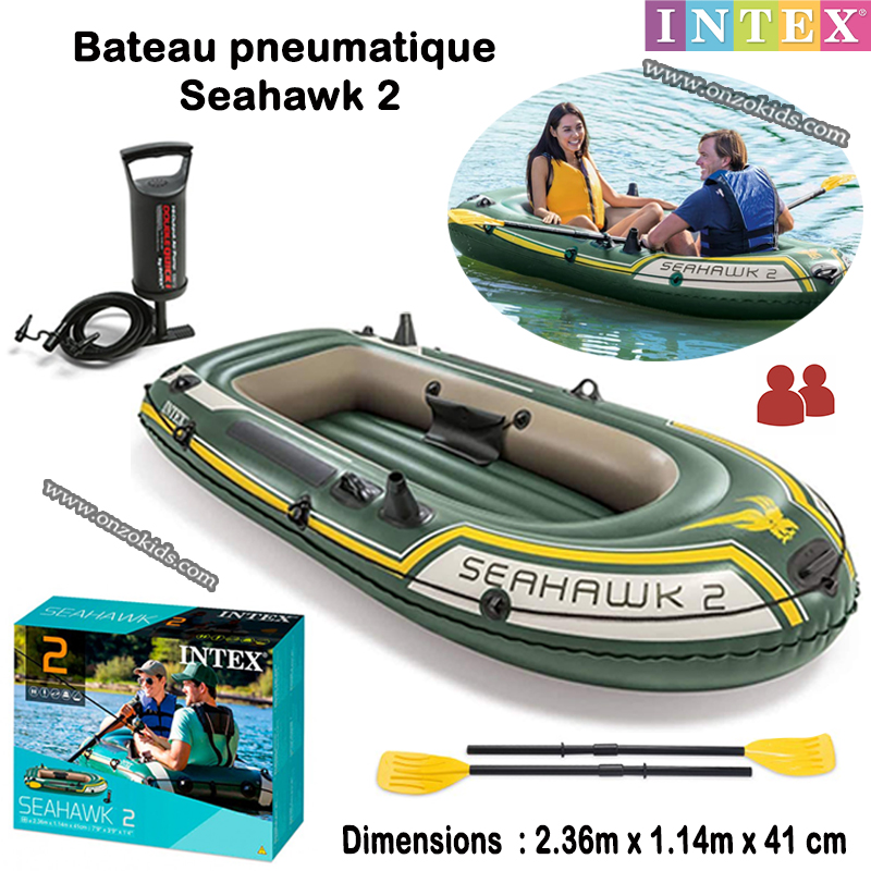 Bateau Pneumatique Gonflable Seahawk 2 - INTEX