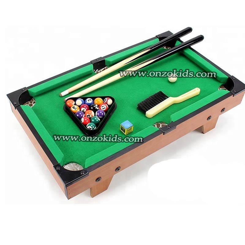 Billard en bois avec 16 boules – Image 3
