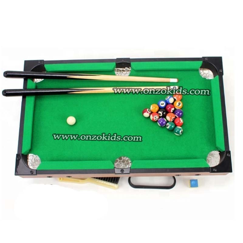 Billard en bois avec 16 boules – Image 4