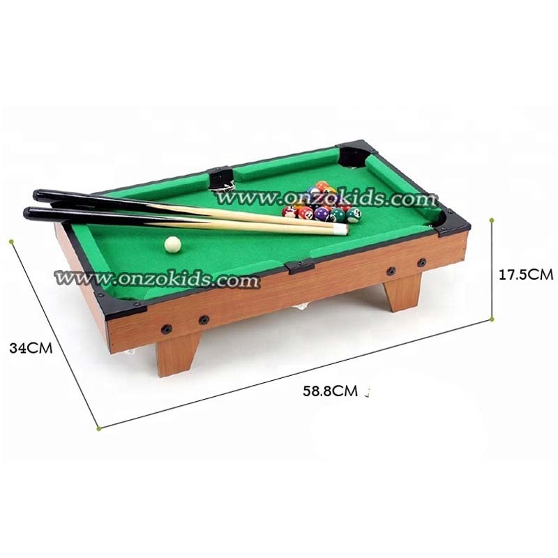 Billard en bois avec 16 boules – Image 7