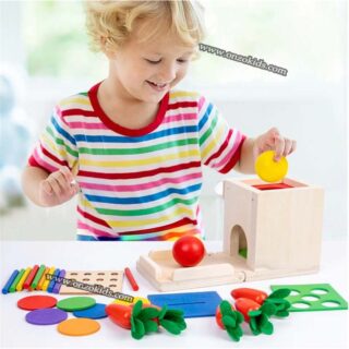 Boite a Piéces de 5 Pouces en Bois