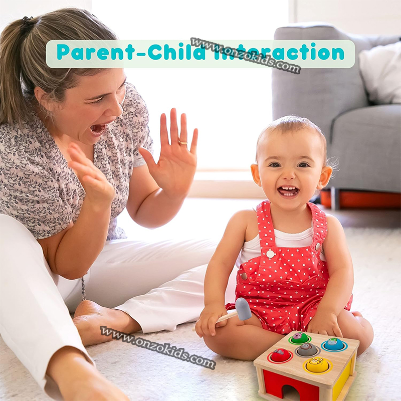 Boîte à marteaux Montessori d’apprentissage en bois – Image 4