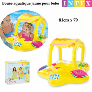 Bouée aquatique   pour bébé 81cm x 79 cm - Intex