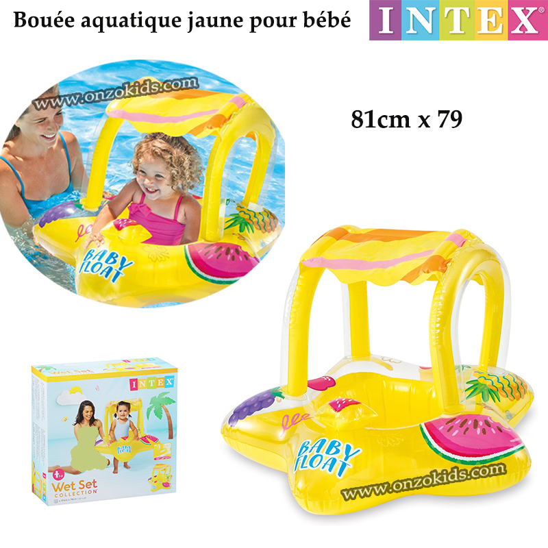 Bouée aquatique pour bébé 81cm x 79 cm - Intex
