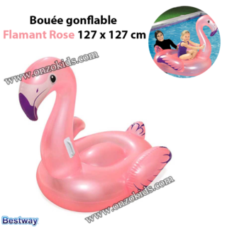 Bouée gonflable Flamant Rose 127 x 127 cm - Bestway