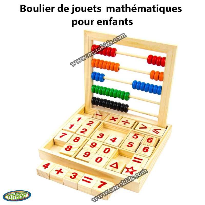Boulier de jouets mathématiques pour enfants - TOYSERY