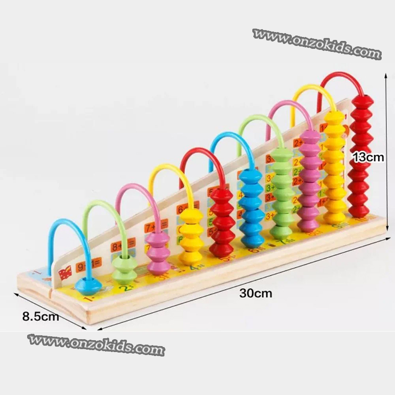 Abaque en bois à 10 billes – Image 3