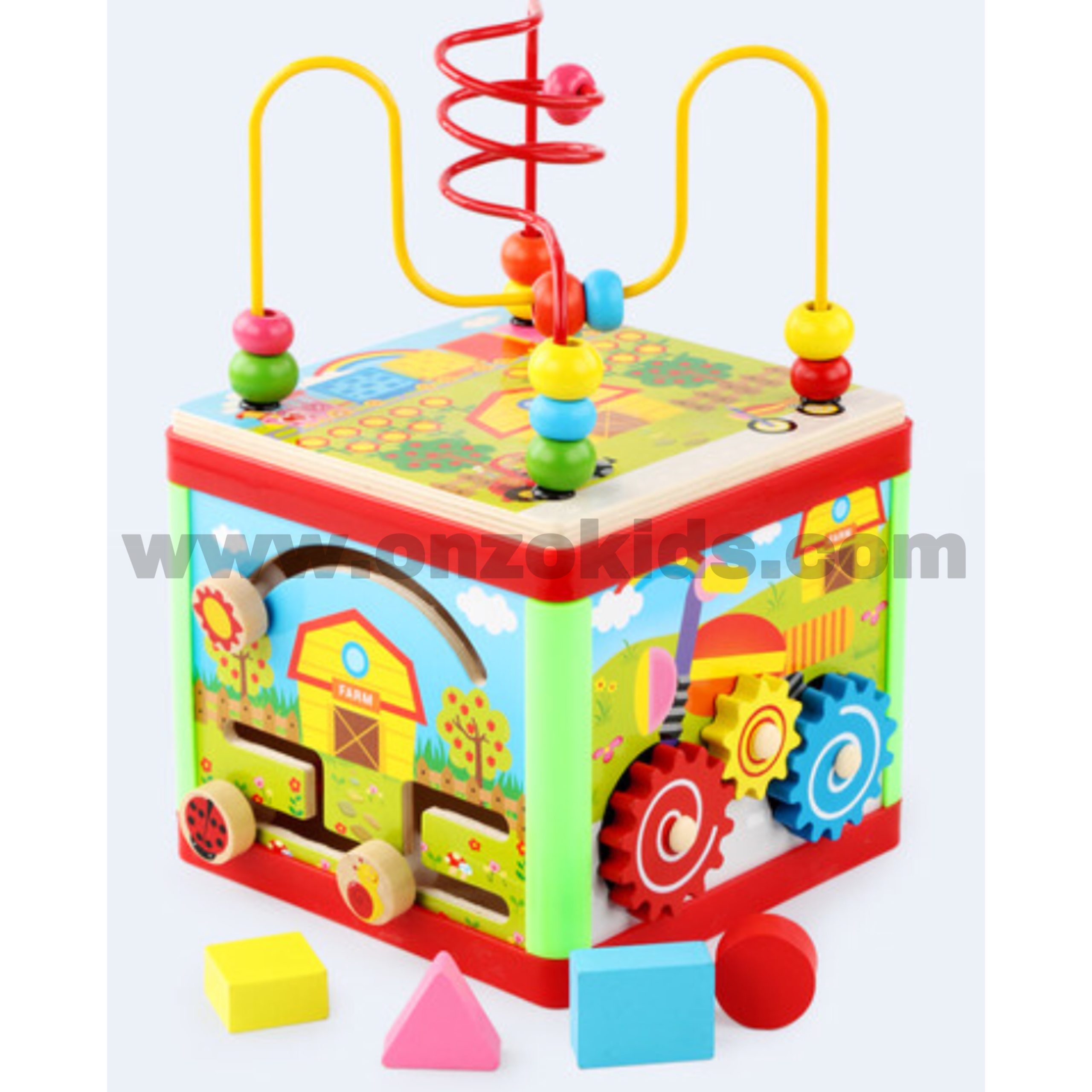 Jeux pour enfants coffre au trésor en bois