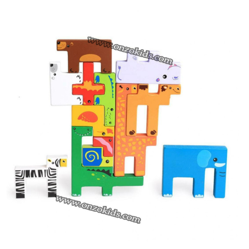 Puzzle animalier créatif Jeux pour bébé – Image 3