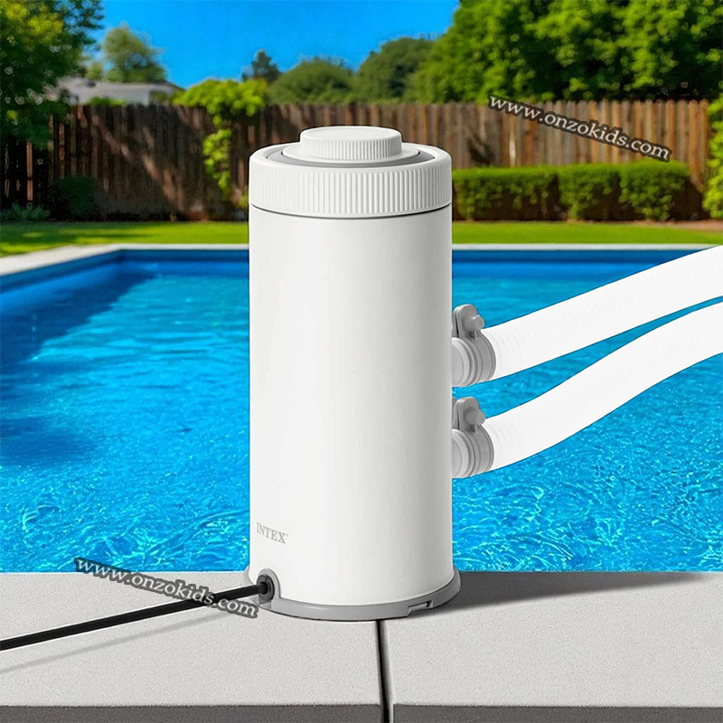 Pompe de filtration à cartouche C530 1,7 m³/h pour piscine - Intex – Image 2