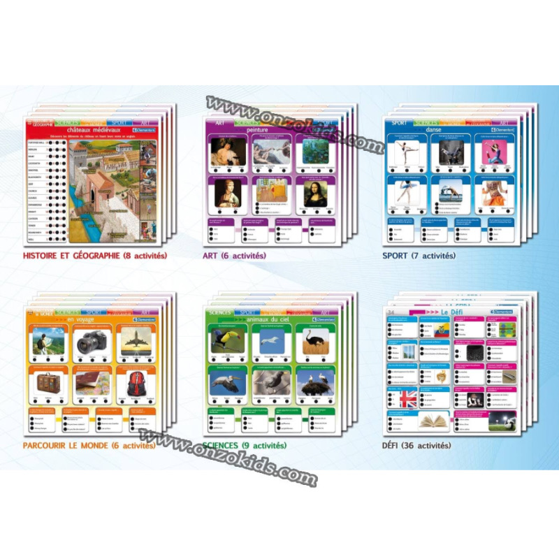 Jeu éducatif Clemenoti Le Défi Des Connaissances Master – Image 5