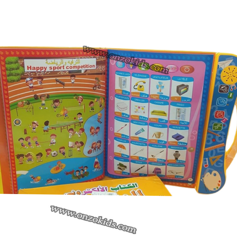 Livres électronique pour enfants en maternelle, son, lecture, en arabe – Image 4