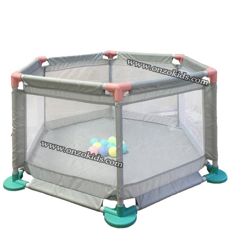 Parc de jeu pour bébé avec 10 balles – Image 3