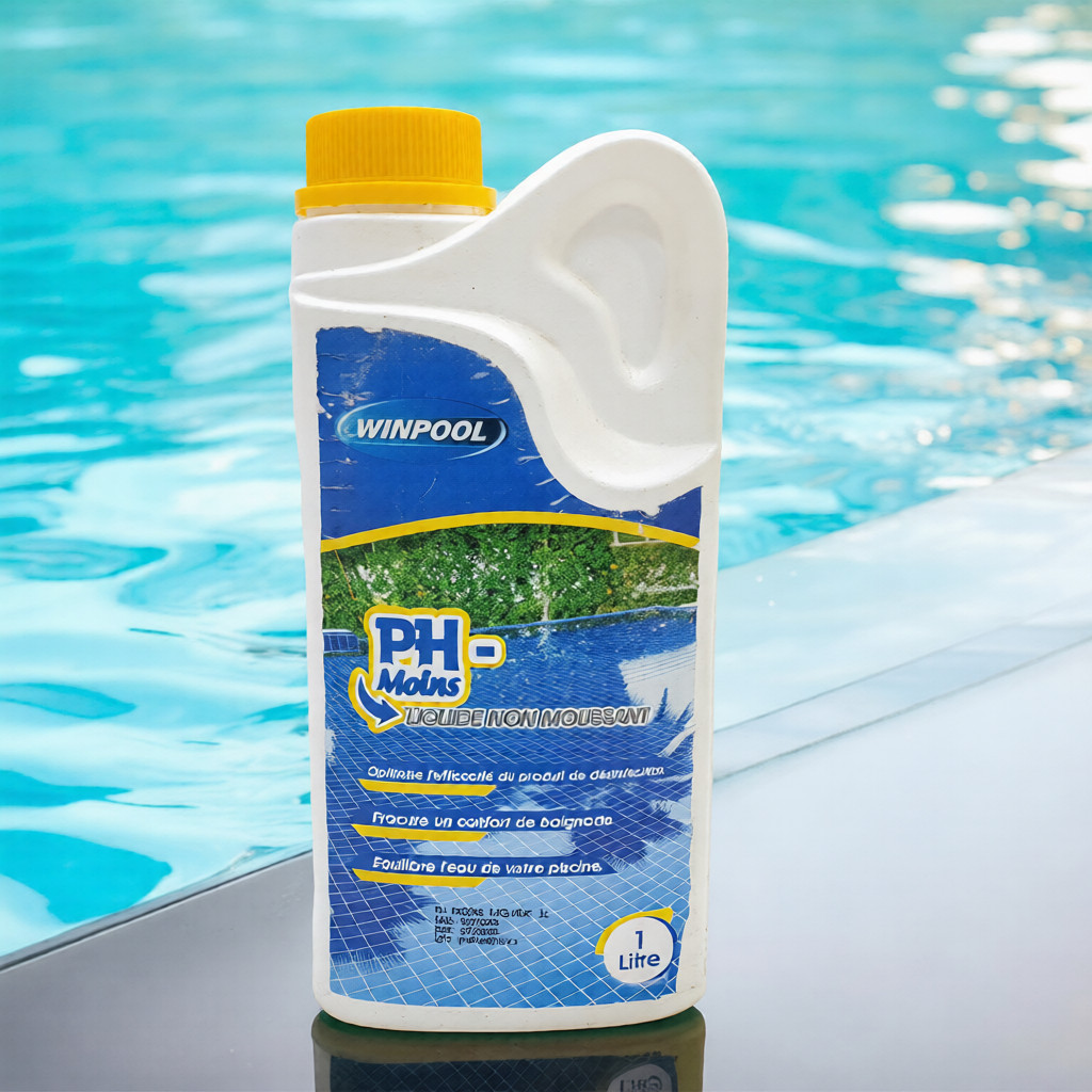 PH Moins en liquide (PH-) pour piscine 1L - WINPOOL