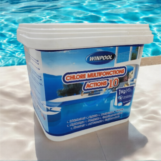 Chlore multifconction action 10 ,1kg - WINPOOL