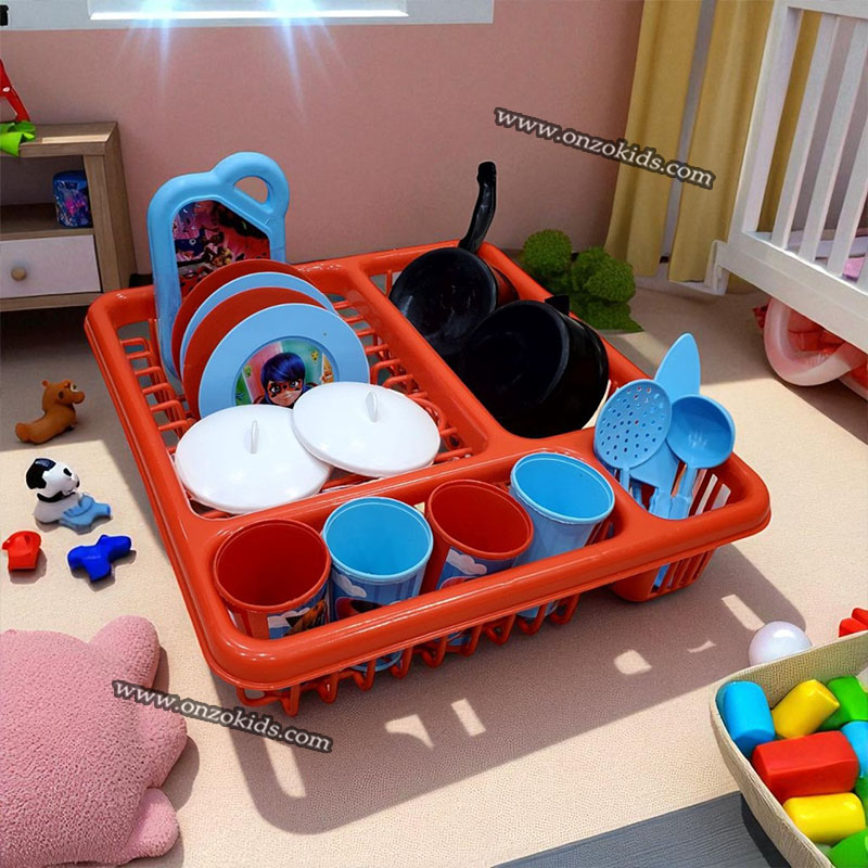 Mini Cuisine Chef pour Fille 18 Pcs – Image 2