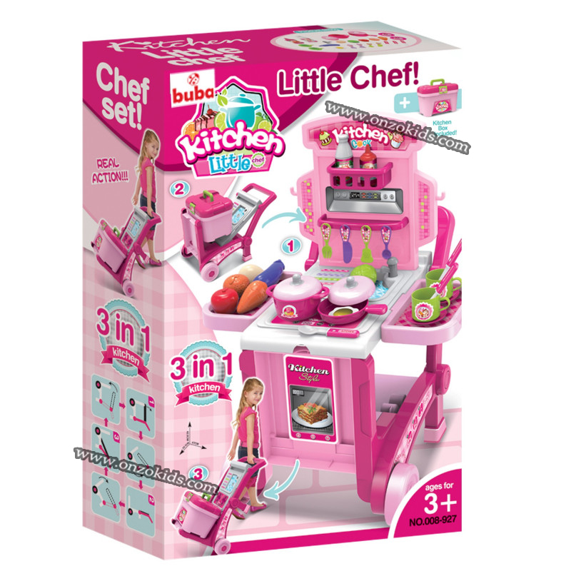 Cuisine Petit Chef pour fille 3en1 – Image 4