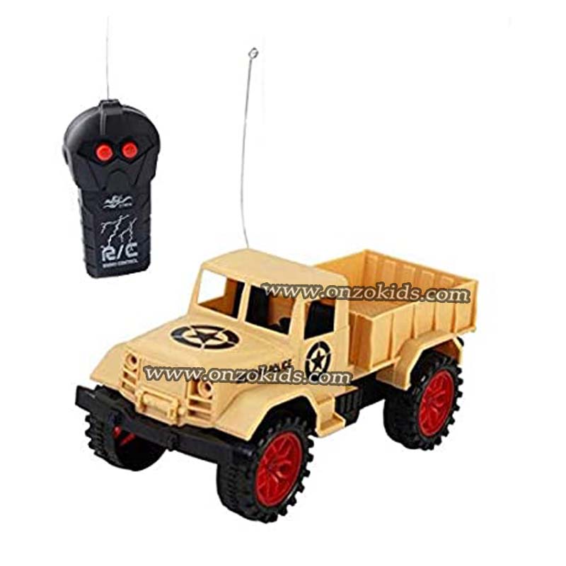 Camion militaire télécommandé bidirectionnel