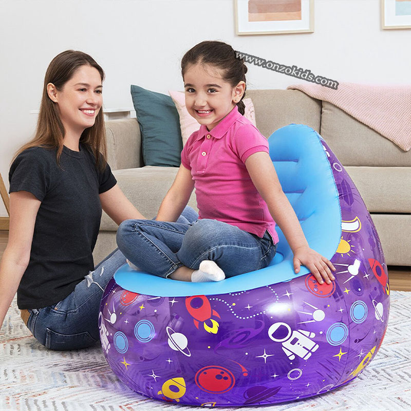 Fauteuil Gonflable avec LED Violet Astro Glow - Bestway – Image 4