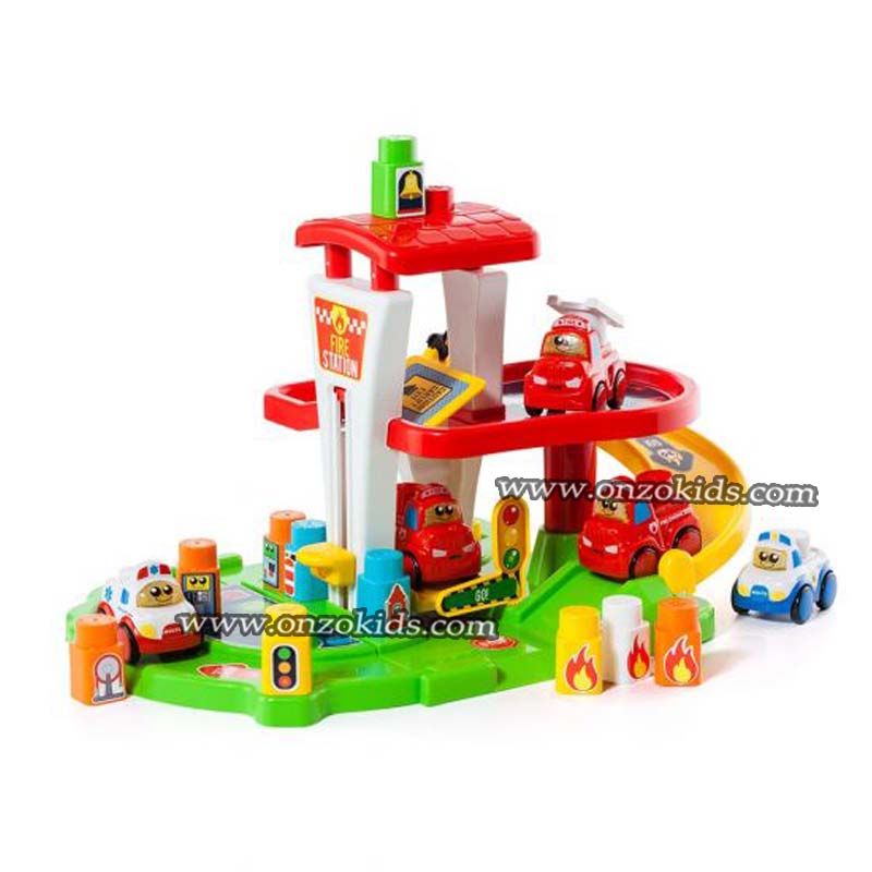 Circuit pour enfant caserne de pompiers |Molto – Image 9