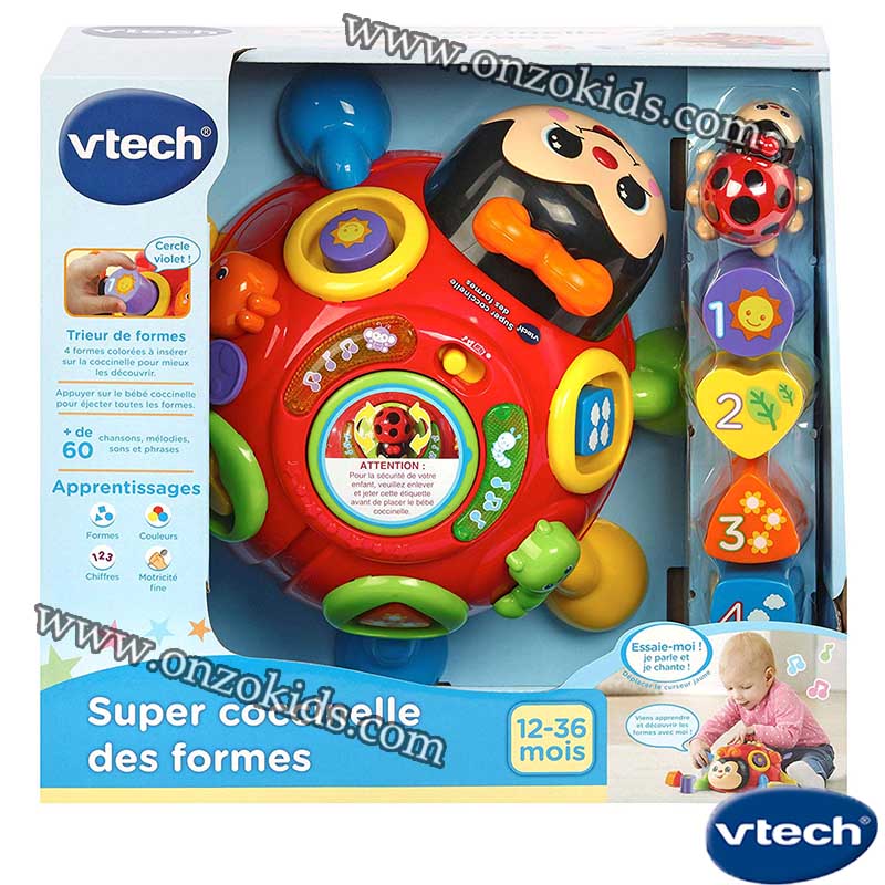 Coccinelle des formes - Jouet avec formes à encastrer - VTech – Image 12