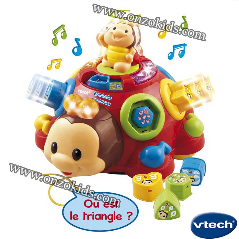 Coccinelle des formes - Jouet avec formes à encastrer - VTech – Image 5