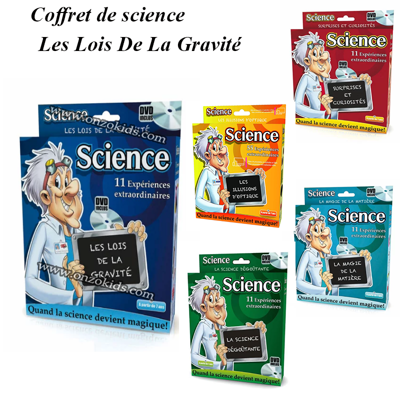 Coffret de sciences : Les Lois De La Gravité