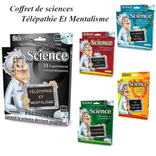 Coffret de sciences : Télépathie Et Mentalisme