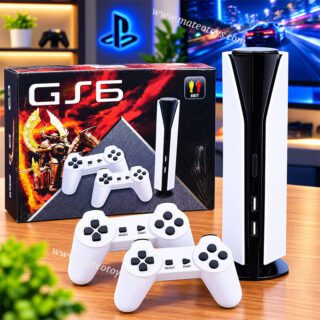 Console de Jeux Rétro GS6 avec Plus de 20 000 Jeux Intégrés
