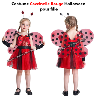 Tenu de Déguisement Coccinelle pour fille