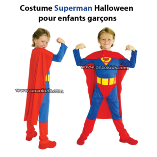 Tenu de déguisement pour enfants Superman