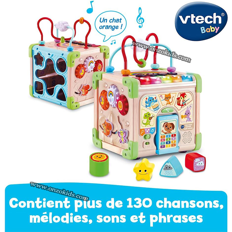 Cube Nature Interactif Multiactivité - Vtech