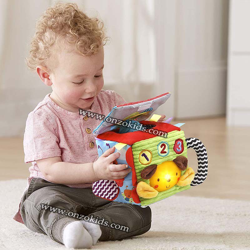 Cube interactif éveil sensoriel - Vtech