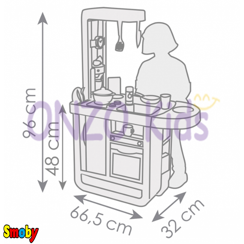 Cuisine Cherry avec 25 Accessoires pour enfant | Smoby – Image 13