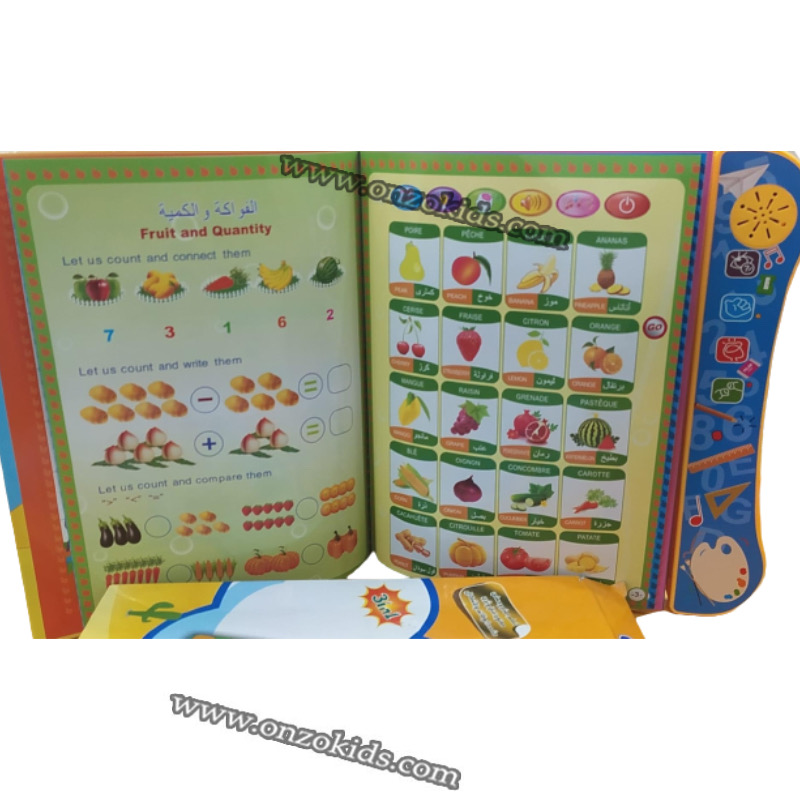 Livres électronique pour enfants en maternelle, son, lecture, en arabe – Image 11