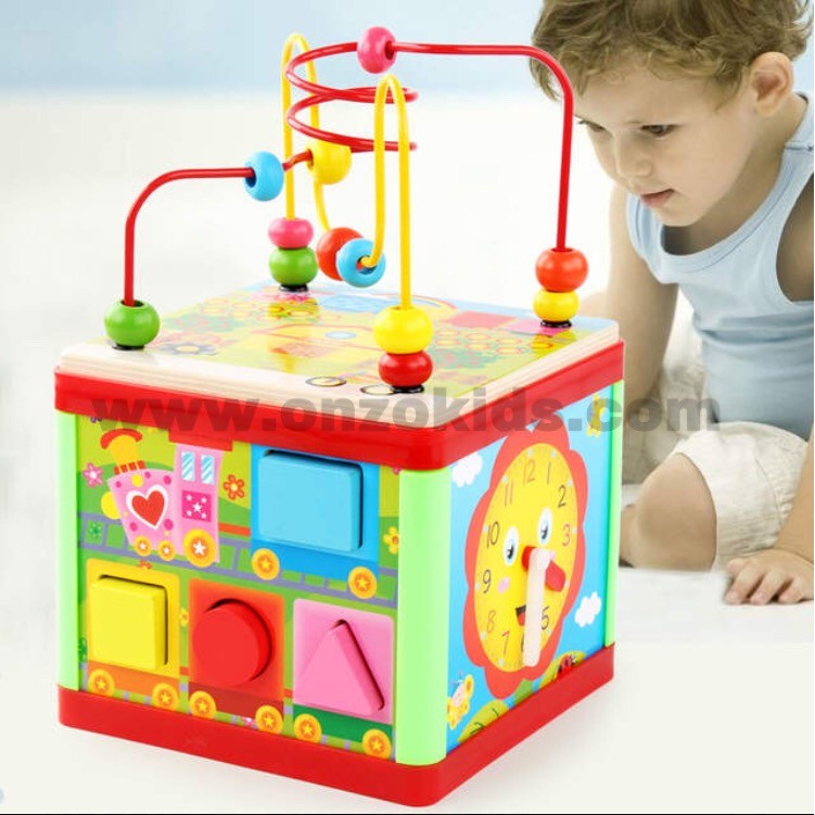 Jeux pour enfants coffre au trésor en bois – Image 5