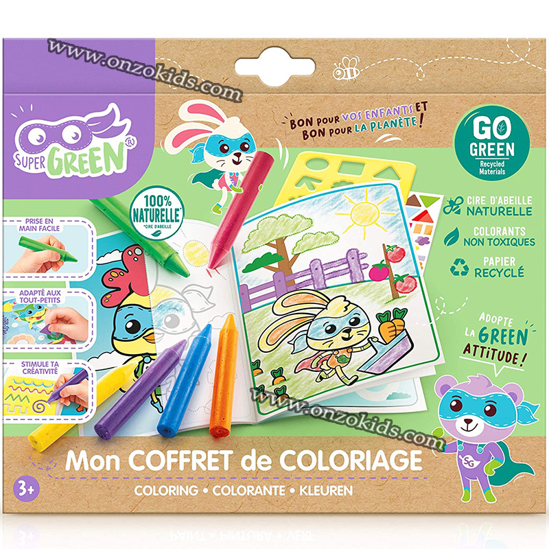 Mon coffret de coloriage - Super green – Image 2