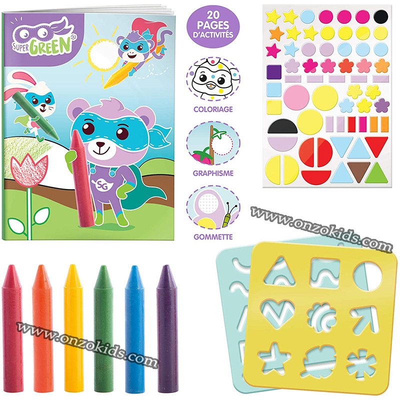 Mon coffret de coloriage - Super green – Image 4