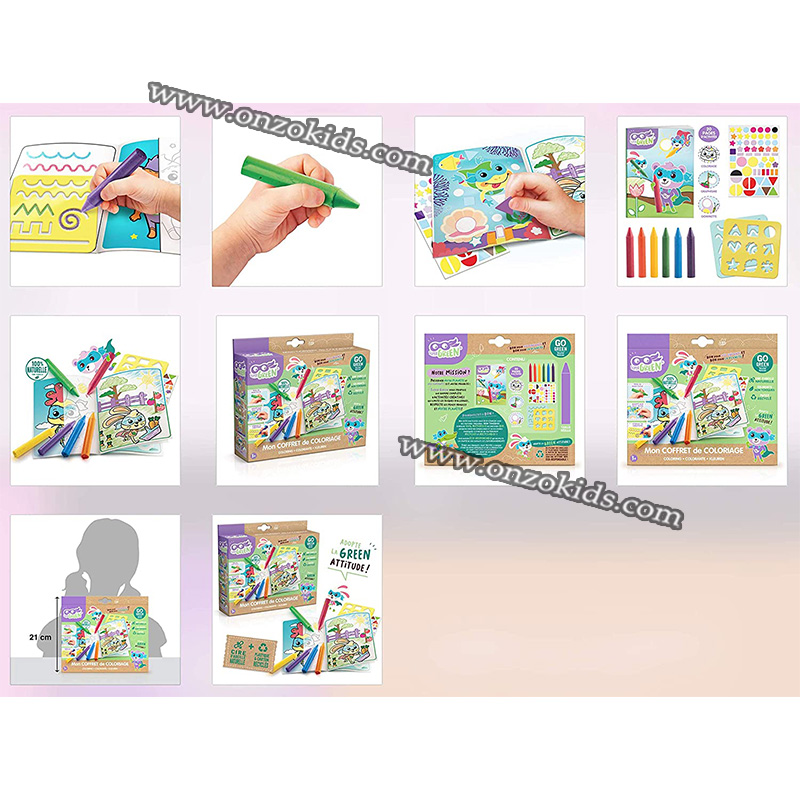 Mon coffret de coloriage - Super green – Image 8