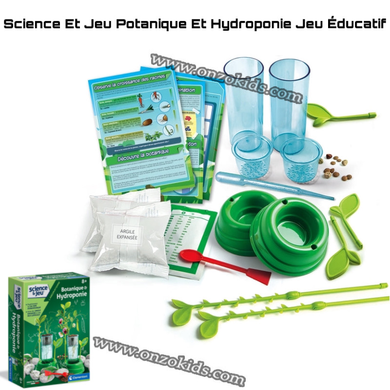 Science Et Jeu Botanique Et Hydroponie Jeu Éducatif