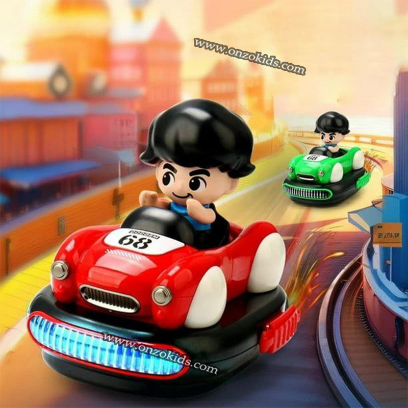 Ensemble d'auto-tamponneuses télécommandées Pilot Bumper Car Blanc – Image 3