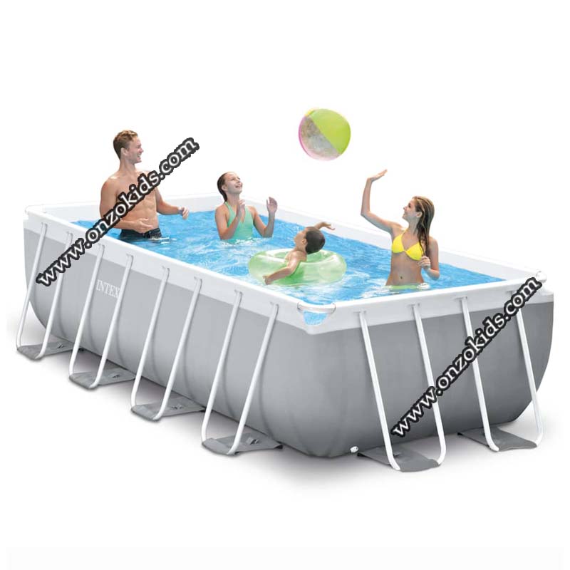 piscine Prism Frame Rectangulaire 400 x 200 x 100 cm - Intex – Image 4