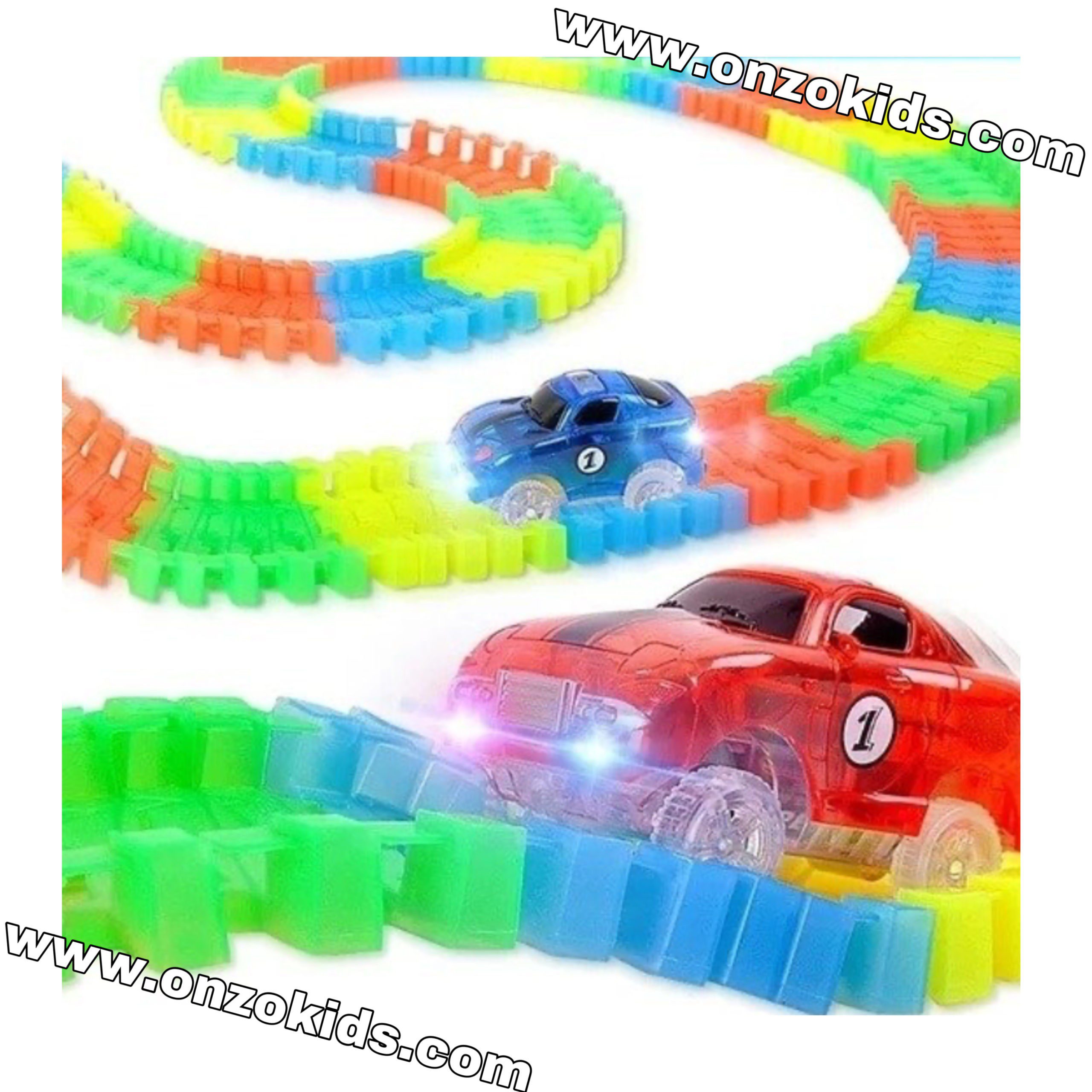 Pistes de variétés flexibles 128 pièces – Image 2