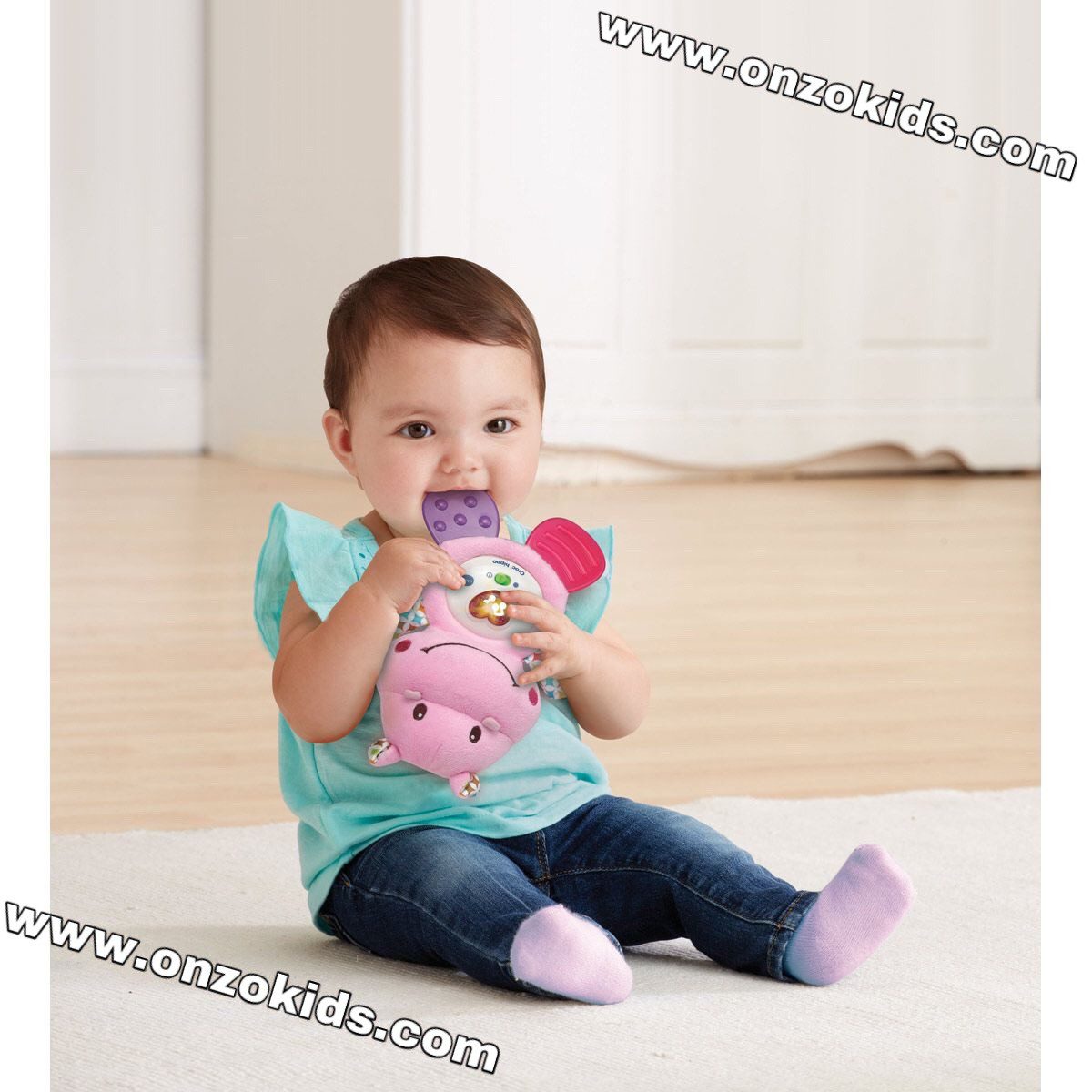 Croc Hippo Rose et Bleu Vtech – Image 6