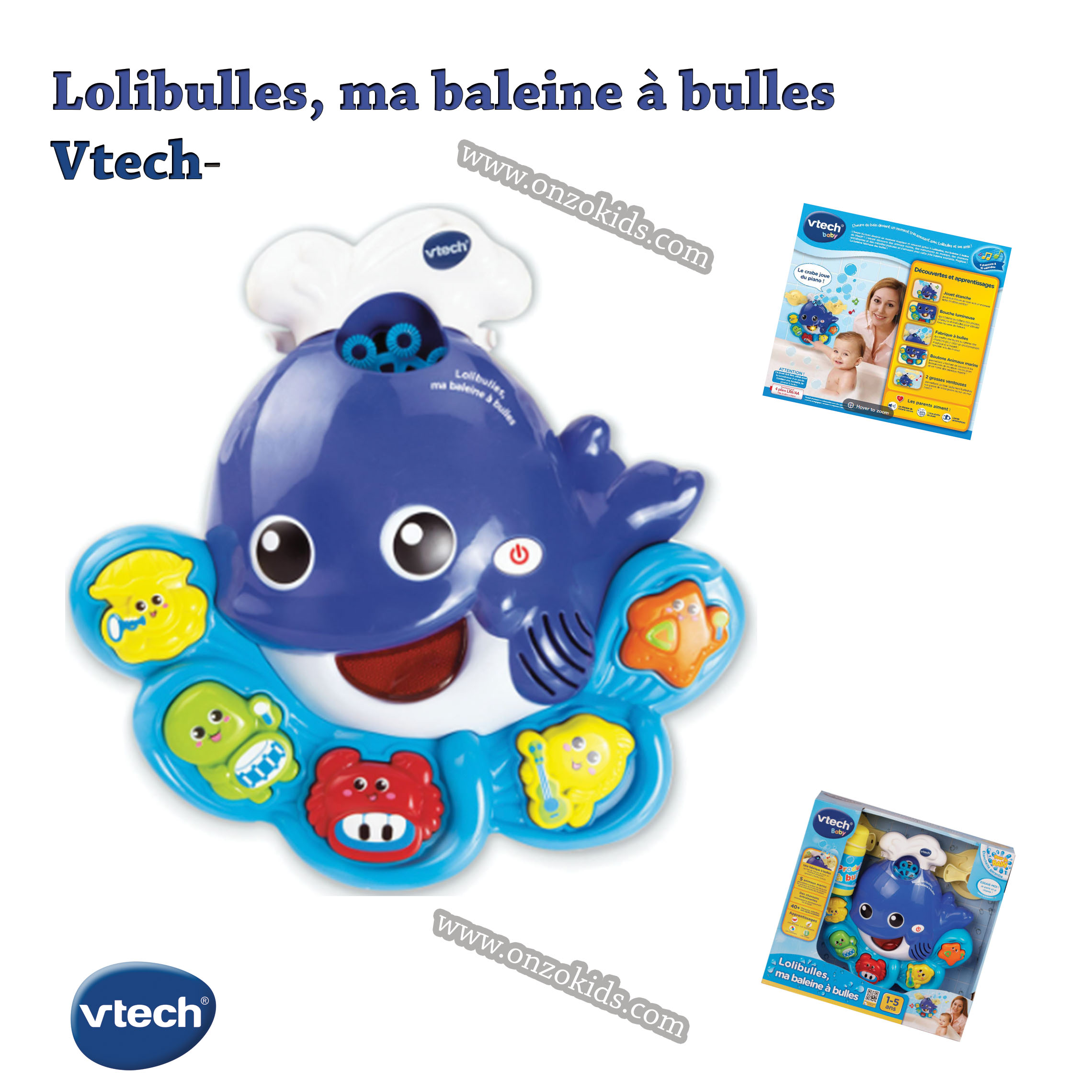 Lolibulles, ma baleine à bulles -Vtech