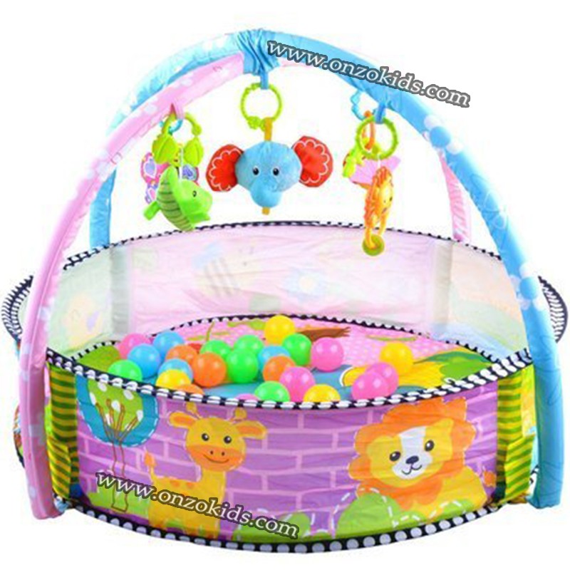 Tapis d'éveil, piscine à balles (30 balles) – Image 2